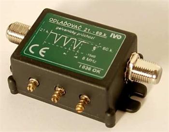 Odlaďovač UHF 3x/-15dB-F Laditel.DC