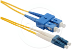 Patch kabel Solarix 9/125 LCupc/SCupc SM OS 2m duplex