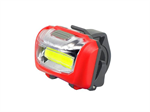 Predné svetlo na bicykel NF-T836, 3W LED COB, červená