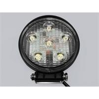 Prídavné pracovné svetlo pre automobil LED reflektor 6*3W IP68 kruhový 003001

