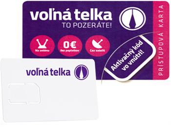 Přístupová karta Volna telka HD Irdeto - " NOVÁ"