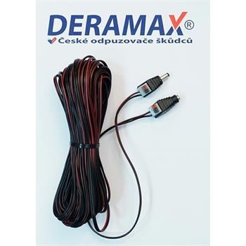 Prodlužovací napájecí kablík 20metrů pro zdrojové odpuzovače Deramax