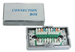 Propojovací box pro kabely Cat5e, narážecí, stíněný