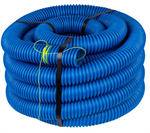 Rúrka ohybná inštalačná HDPE 40/33mm flexibilná 450N modrá 25m
