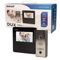 Sada video interkomu ORNO OR-VID-MT-1050, farebný, LCD 4,3", čierny