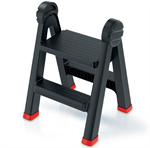 Skladacie schodíky TITAN LADDER KLD4565, čierna 470 x 435 x 630 mm, max. 150kg