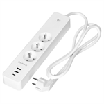 Smart predlžovací kábel ORNO OR-SH-17520/W, 1,8 m 2xUSB+USB-C WiFi TUYA
