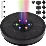 Solárna fontána RGB GARDLOV 23227, 180L/H
