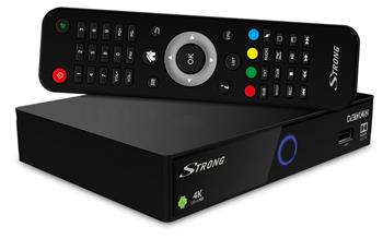 STRONG SRT 2402 Hybrid IP, DVB-S2/T2/C UHD 4K přij