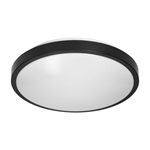 Stropné svietidlo ORNO SELENE CL/2XE27-10/B, 2xE27, max. 2x60W IP54, priemer 30,5 cm, čierna
