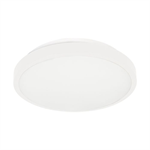 Stropné svietidlo ORNO SELENE CL/2XE27-10MV/W, 2xE27 senzor pohybu, max. 2x60W IP54, priemer 30,5 cm, biela
