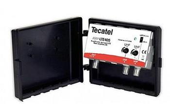 TECATEL širokopásmový UHF1/UHF2 zesilovač 40dB MAX