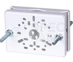 Univerzálny držiak CCTV na stožiar alebo stĺp 170x120mm, biely
