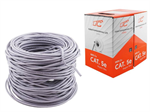 UTP kabel LEXTON CAT5e 100% Cu PE plášť 100m box indoor/outdoor