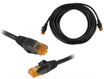 UTP Patch Kabel Lexton RJ45 CAT6E 5m 8P8C 1:1 black