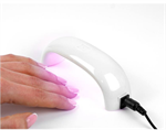 UV ľad lampa na nechty LTC LXB54, 9W, hybrid, cestovný