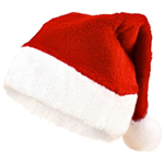 Vianočná čiapka Santa s brmbolcom luxusné Ruhhy 22556