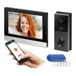 Videozvonek ORNO OR-VID-MA-1079/B, XIRAN, 8" LCD FHD RFID, Tuya Smart