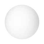 Vonkajšia lampa guľa LUNA II Adviti AD-OP-6586WE27ZM E27, max.18W, IP65, pr.280, biela
