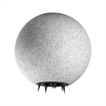 Vonkajšia lampa guľa OFELIA Adviti AD-OP-6588GE27ZW E27, max.18W, IP65, pr.280, stone
