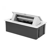 Výklopné púzdro pre zásuvkové moduly ORNO OR-GM-9010/W, farba biela, kábel 1.5m