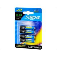XTREME Batéria R3 Ni-MH AAA 1100mAh dobíjací, blister 4ks